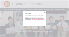 Desktop Screenshot of chaminade-hs.org
